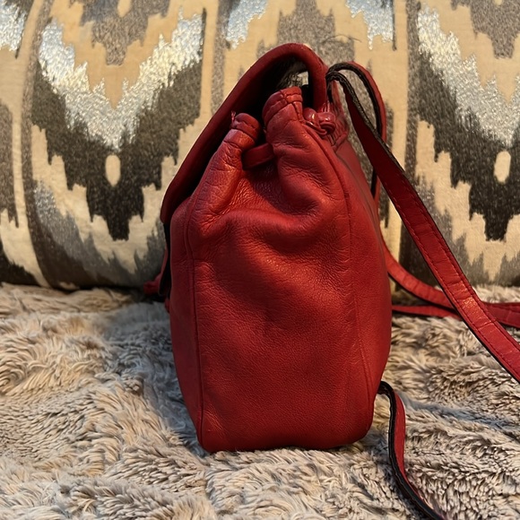 BOTTEGA VENETA RED BACKPACK - Picture 7 of 17